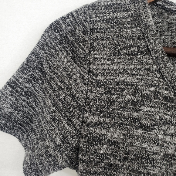 3/$15 Forever 21 Marled Midi Dress Charcoal Gray - Picture 6 of 6